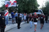 “México es de River”, la bandera que acompañó a los “millonarios”