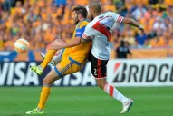 Así quedó el pie de Gignac, el delantero al que marcó Maidana