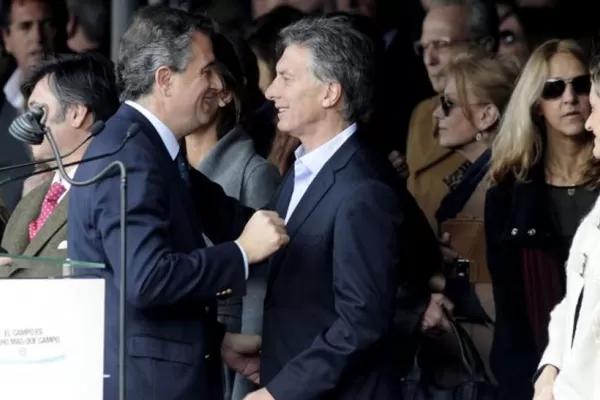 Con un discurso de fuerte contenido político, Etchevehere abrió la 129° Exposición Rural