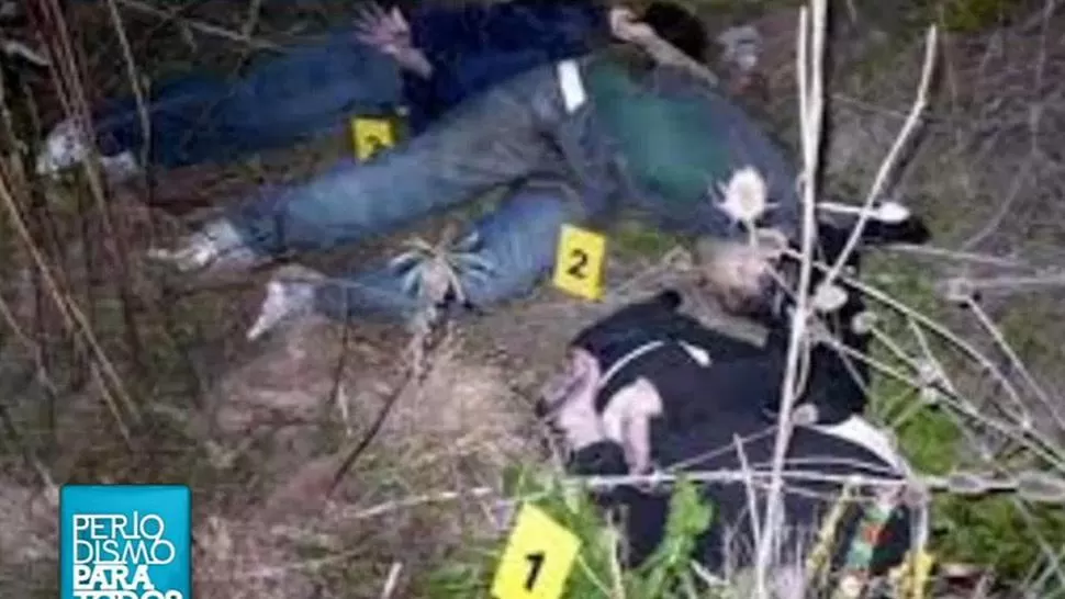 TRIPLE CRIMEN. Sebastián Forza, Leopoldo Bina y Damián Ferrón fueron asesinados en 2008 por el tráfico de efedrina. CAPTURA DE VIDEO