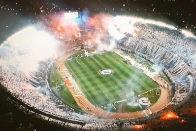 Desde adentro: el espectacular recibimiento a River en la final de la Copa