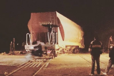 Descarriló el vagón de un tren carguero, en Tafí Viejo