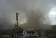 Las fotos más impactantes del feroz vendaval en Tafí del Valle