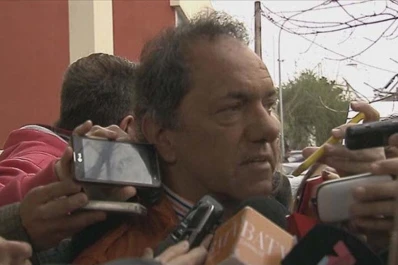 Votó Scioli: tengo más fe y esperanza que nunca