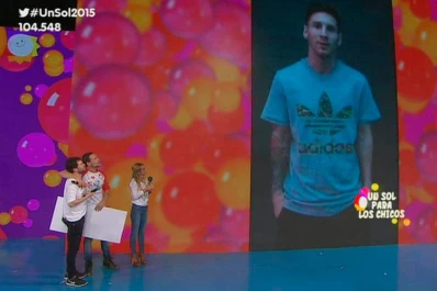 Messi no se olvidó de los niños y les hizo una donación millonaria