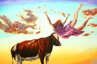Las pinturas de Víctor Quiroga, entre mitos y magia