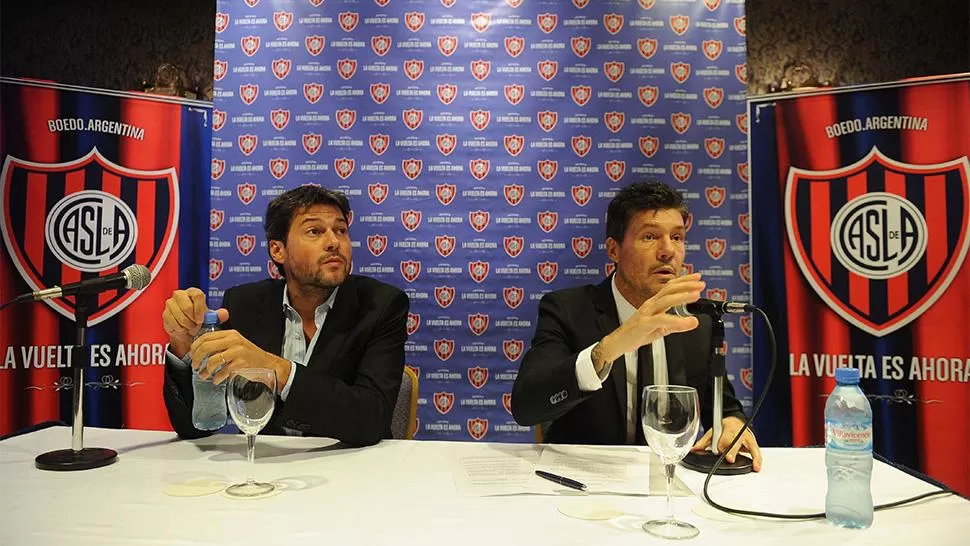 HORAS DECISIVAS. Tinelli procura sumar adhesiones y sus opositores lo acusan de dividir al fútbol argentino.
FOTO DE ARCHIVO