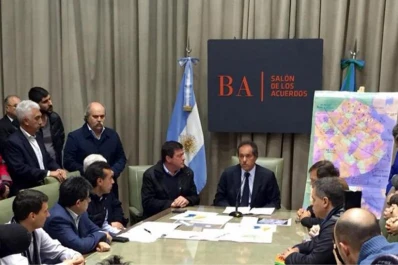 Scioli afirmó que las inundaciones fueron a causa del cambio climático