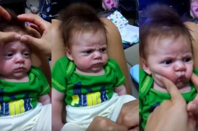 Conocé al bebé más enojado del mundo