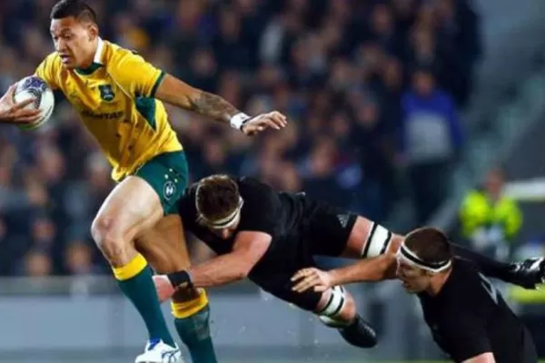 Los All Blacks destrozaron a Australia