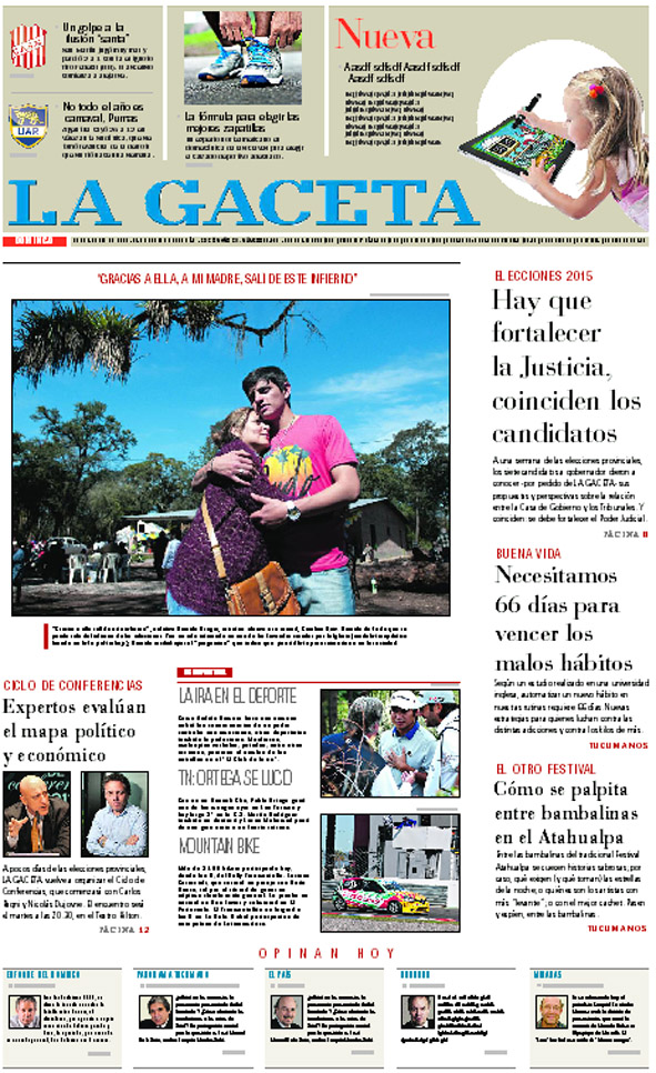 La edición de hoy - LA GACETA Tucumán