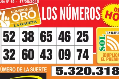 Los Números de Oro de LA GACETA