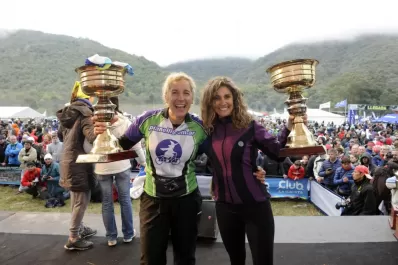 El show de los protagonistas del Trasmontaña