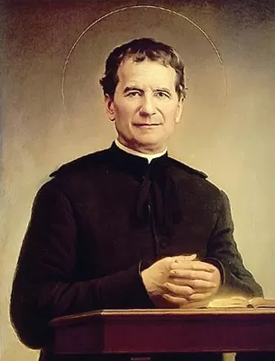 DON BOSCO. Apóstol de la niñez, se dedicó a educar y evangelizar.  