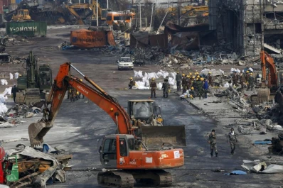 Limpian los restos químicos para evitar otra tragedia en Tianjin