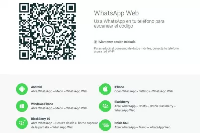 La versión web de WhatsApp llega al iPhone