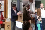 Así votaron los candidatos a gobernador