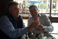 Cano y Amaya almorzaron en Yerba Buena