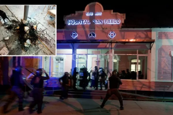 Graves incidentes en San Pablo con urnas quemadas