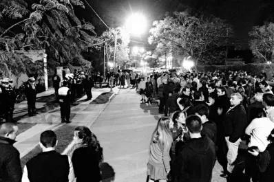 La casa de Manzur también fue el blanco del descontento