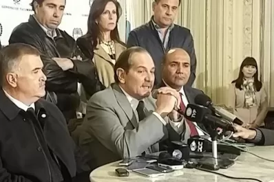 Alperovich: no estoy de acuerdo con la represión ni con los excesos de la Policía