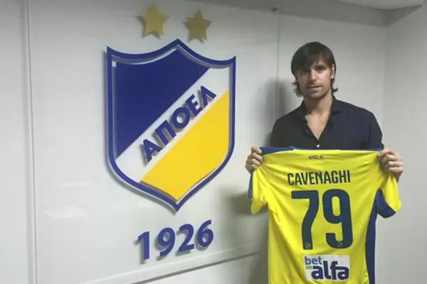 Cavenaghi firmó con Apoel y va por la Champions