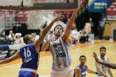 De la mano de Scola, Argentina venció a República Dominicana