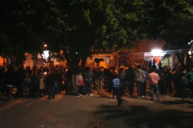 Marchan en San Pablo en repudio de la quema de urnas y contra un candidato a delegado