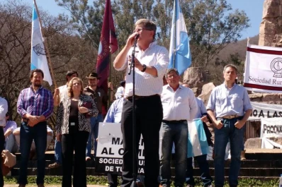 El campo acentuará el reclamo en el país