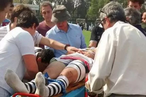 Fue operado con éxito el rugbier que sufrió una grave lesión cervical