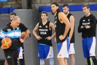 El plantel argentino para el Preolímpico de básquet