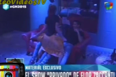 Gran Hermano 2015: infartante striptease de Florencia para Eloy y Francisco