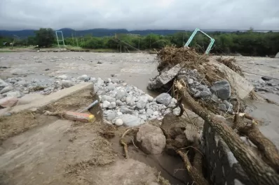 Minetti ratificó su preocupación por posibles inundaciones