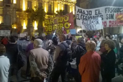 Luego de ocho días, cesaron las concentraciones en la plaza