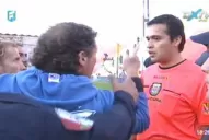 Troglio explotó y trató de delincuente a un árbitro tucumano