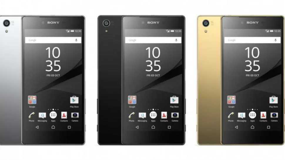 DE SONY. Los nuevos teléfonos móviles inteligentes de gama alta, Xperia Z5, Z5 Compact y Z5 Premium.