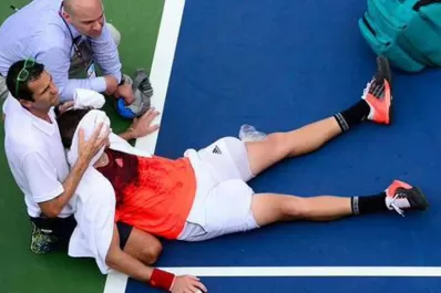 Se descompensó en pleno partido y quedó eliminado del US Open