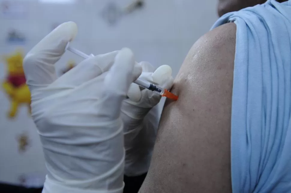 A PONER EL BRAZO. Los especialistas sostienen que hay que perderle el miedo a la vacuna de la gripe. la gaceta / foto de ANALIA JARAMILLO