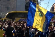El banderazo de Boca y las copas de River