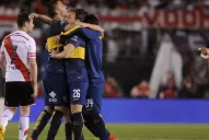 El que no salta, se fue a la B, el canto de los jugadores de Boca se hizo oír en el Monumental