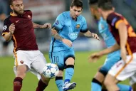 Barcelona no pudo con Roma y se llevó un empate de Italia