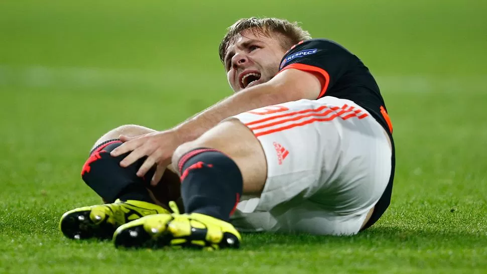 Luke Shaw Estaría Seis Meses Inactivo Por La Doble Fractura De Tibia