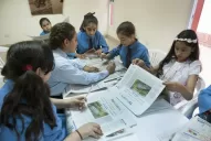 Entre recitados y noticias, los chicos saborearon las palabras