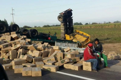 Murió un joven tras chocar de frente contra un camión