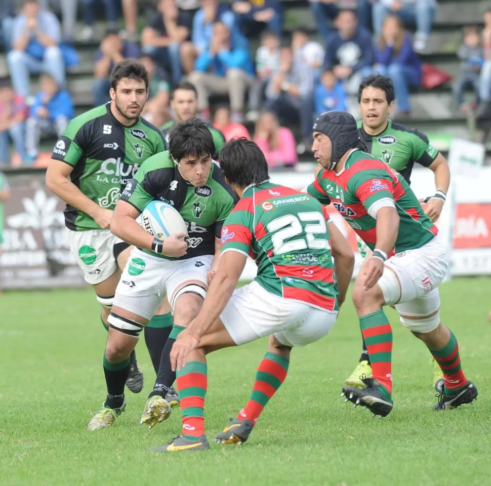 OPORTUNIDAD. Tucumán Rugby tiene la chance de adelantarse. la gaceta / foto de HÉCTOR PERALTA (archivo)