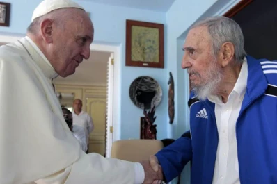 El Papa Francisco se reunió con Fidel Castro