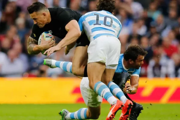 Ajustada victoria de All Blacks ante Los Pumas