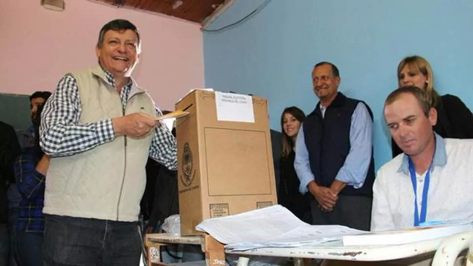 TENDENCIA. Domingo Peppo se impone en las elecciones a gobernador de Chaco. FOTO TOMADA DE TWITTER