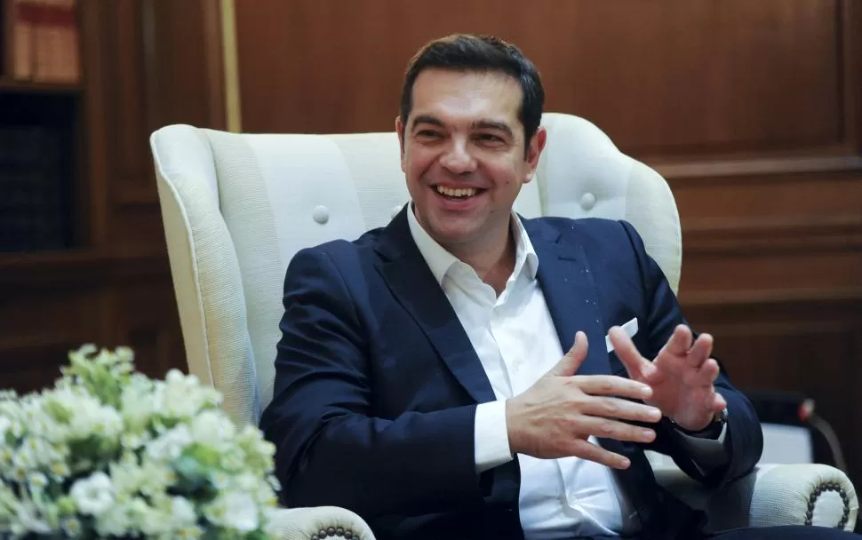 GANADOR. Alexis Tsipras reasumió el liderazgo del gobierno de Grecia. reuters