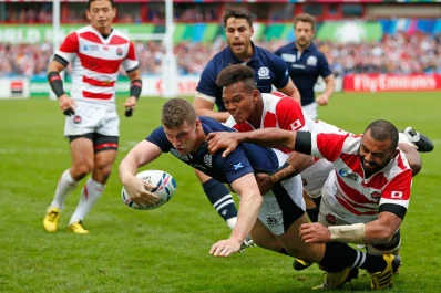 Escocia le puso un freno a Japón